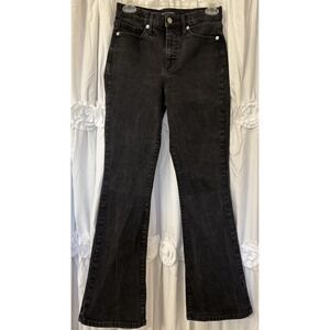 Banana Republic‎ Jeans Women Slim Flare High Rise Black size 26/2